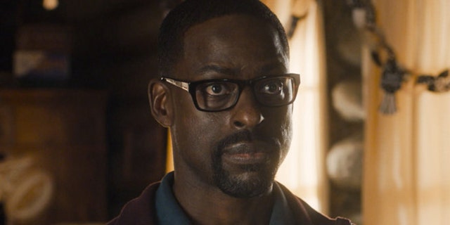 Sterling K. Brown as Randall grapples with the emotional trauma of police brutality in the Season 5 premiere of "This Is Us."