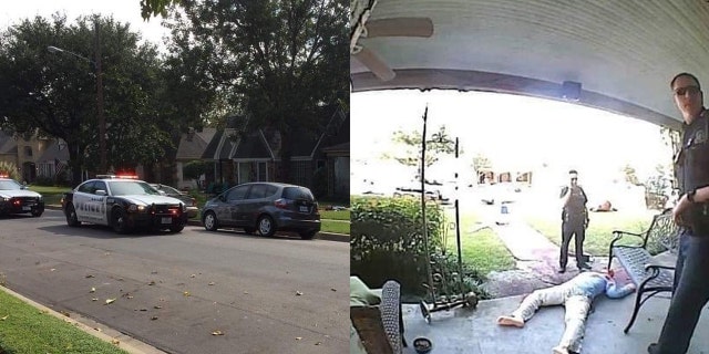 “Neighbors told me cop cars were in front of my house a lot during the day," Novak said, alleging that some officers told him the décor was “cool.”