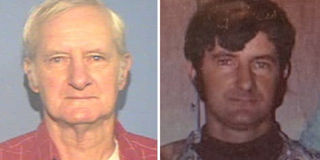 Photos show Richard William Davis in old age and in 1973.