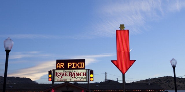 The Love Ranch is one of Nevada's legal brothels closed due to the pandemic. (Gilles Mingasson/Getty Images).
