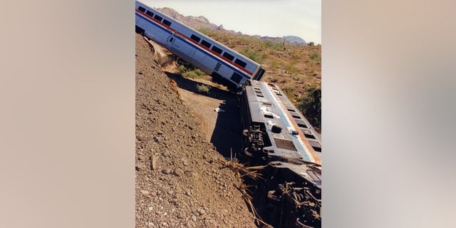Amtrak's Sunset Limited train derailed in rural Arizona on October 9, 1995. The sabotage remains unsolved.