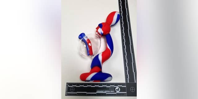 One of 8,387 bongs seized at Dulles Airport by Customs and Border Protection officers.