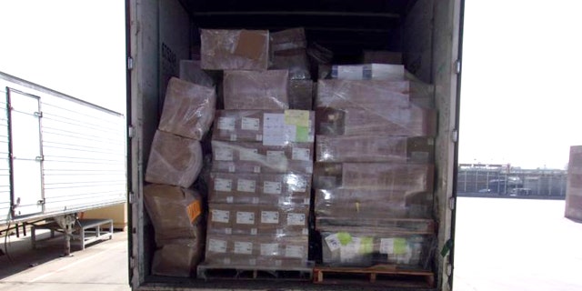 U.S. Customs and Border Patrol agents in San Diego, Calif. recorded the second-largest ever methamphetamine drug bust after stopping a truck at a border checkpoint. (CPB.gov)