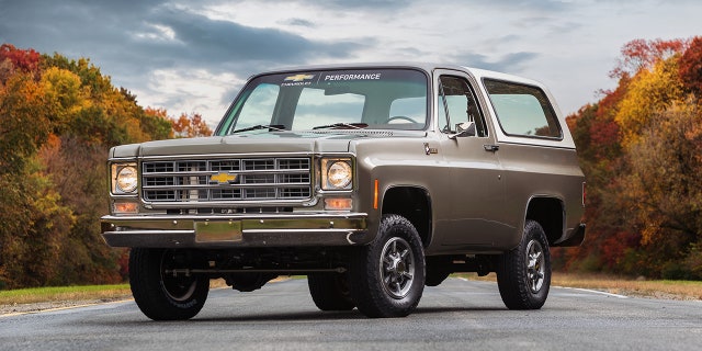 Chevrolet built its own electric 1977 Chevrolet K5 Blazer using the eCrate system.