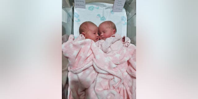 Ava and Amelia survived their mother's battle with COVID-19 and were born healthy last week.