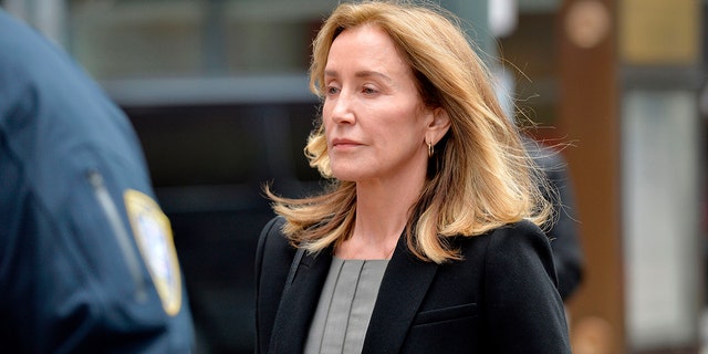 Actress Felicity Huffman landed her first acting role since the fallout from the college admissions scandal.  (JOSEPH PREZIOSO / AFP via Getty Images)