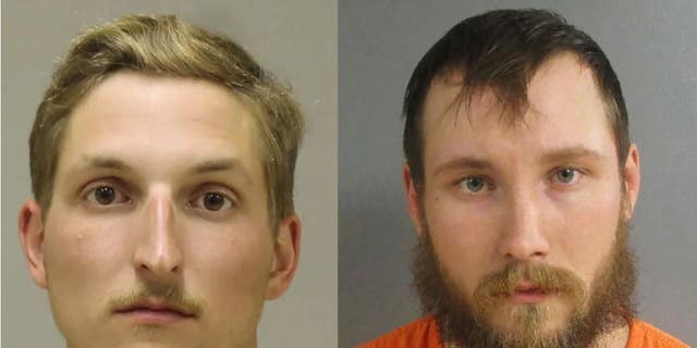 Daniel Harris (left) and Joseph Morrison (right) both are Marine veterans and have been charged in connection to an alleged plot to kidnap Michigan Gov. Gretchen Whitmer. 