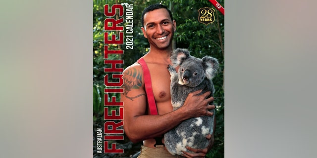 Donations from 2021’s latest crop of calendars, one of which features Dennis with Emily the koala (above), will benefit a number of animal-welfare charities, among others.