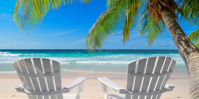 Where will you spend time this August or September?  These beach chairs on a sandy beach Beckon — there are plenty of smart choices. 