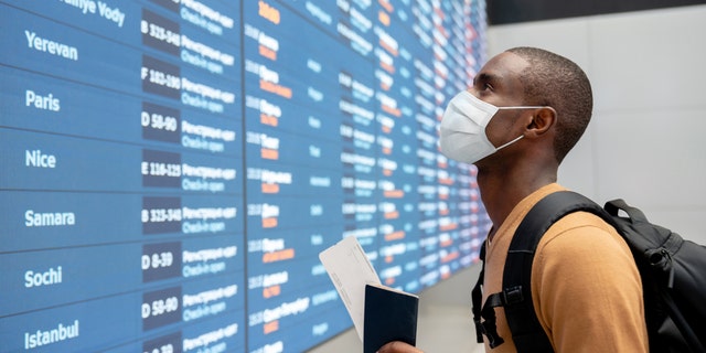 The CDC “strongly recommends” that “appropriate masks” be worn by all passengers and personnel on public transit, and at travel hubs.