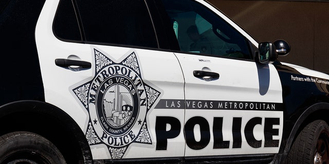 A Las Vegas Metropolitan Police Department vehicle.