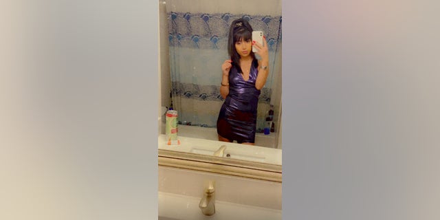 Marisela Botello was wearing this purple dress the night she went missing. 