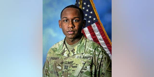 “I am going to die,” Army Capt. Malcolm Xavier Perry, 27, told a 911 dispatcher early Sunday, reports said. (Fort Bliss photo)