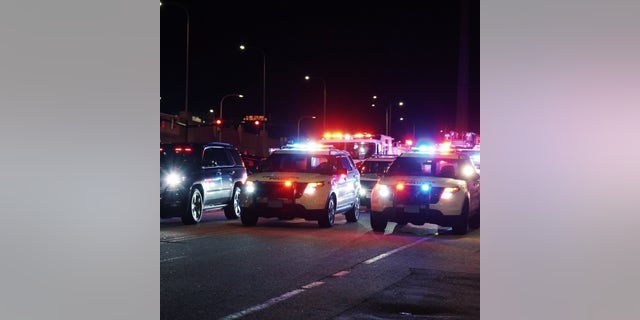 Police vehicles are seen in Providence, R.I. (Providence PD Facebook page)