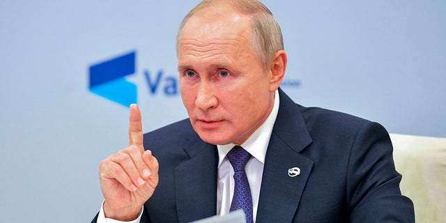 Russian President Vladimir Putin (Vladimir Putin) on Thursday, October 22, 2020, at the Valday Forum ( Speech at the annual meeting of Valdai Discussion Club.