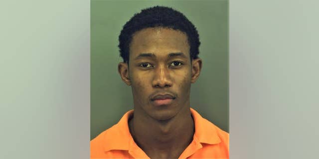 Richard Mustapha Sennessie, 23, was being held on suspicion of murder, authorities said. (El Paso police)