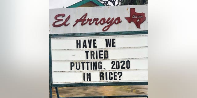 “Have we tried putting 2020 in rice?” a note wondered, hopeful for a fresh start.