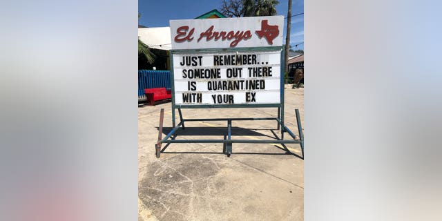 “The signs bring a lot of laughter,” Laura Schulte, El Arroyo’s social media manager, explained.