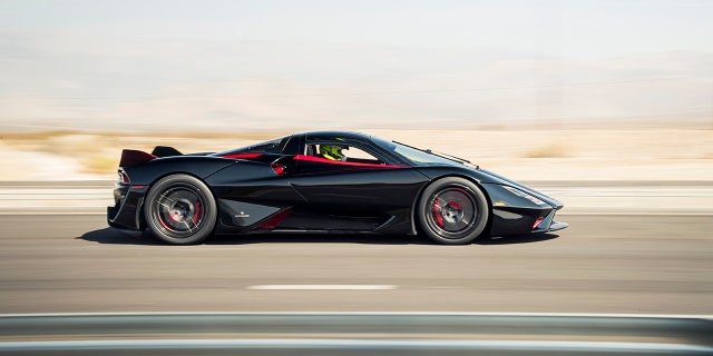 SSC Tuatara Production Car Speed Record, Pahrump NV. Oct 10, 2020 Photo: James Lipman
