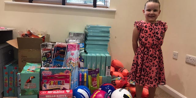 Pippa Jackson had a bad dream about kids having no presents on Christmas Day — so she started putting together care packages.