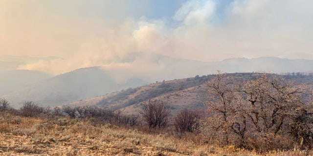 Fire Canyon Fire photo fr. Utah DWR Twitter