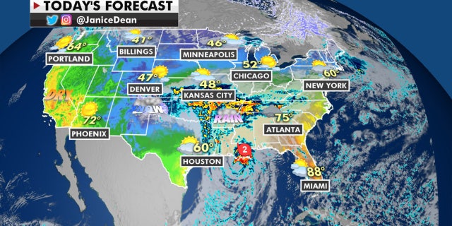 The National Forecast for Oct. 28, 2020.