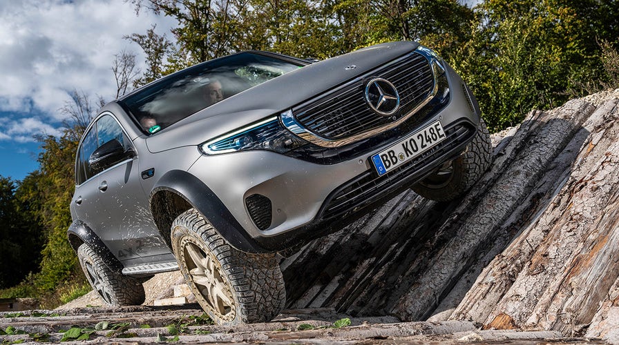 Mercedes eqc store off road