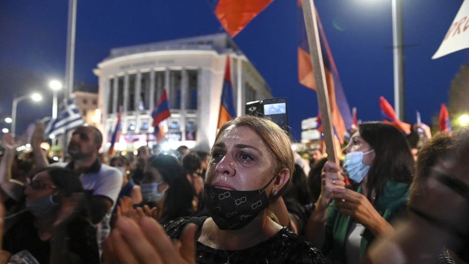 Pro-Armenia protesters shut down Hollywood traffic, demand support in conflict with Azerbaijan