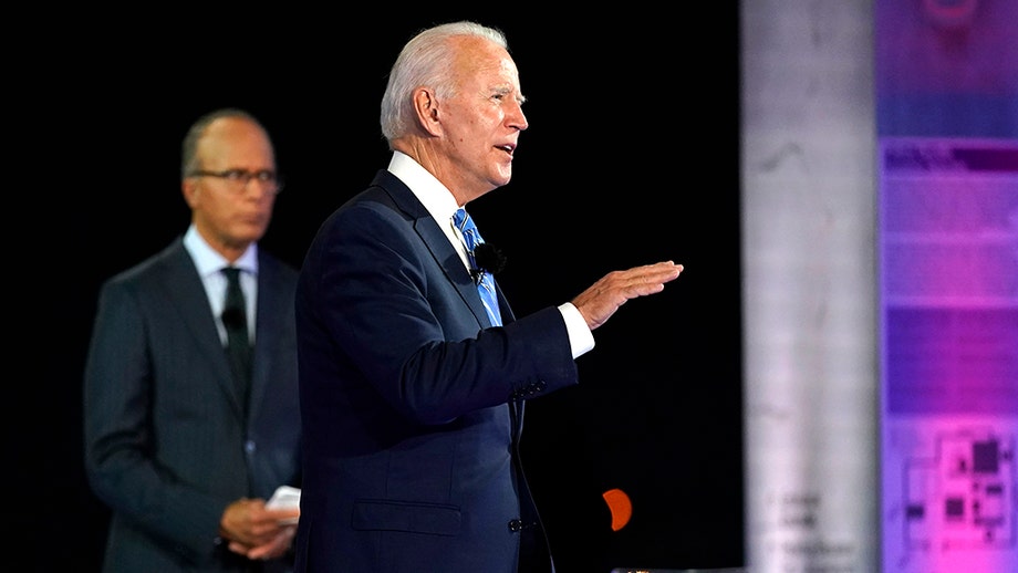 Joe Biden distances himself from ‘socialists’ during NBC News town hall