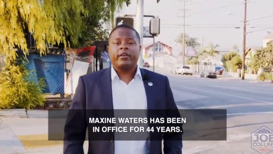 Navy Veteran Joe Collins Targets Democrat Maxine Waters Home In Campaign Ad Fox News