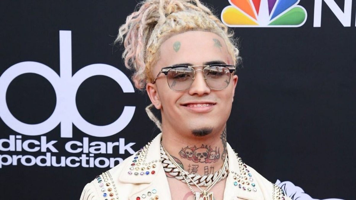 Lil Pump, a Trump supporter, shared videos of himself in Trump 2020 gear on Saturday.
