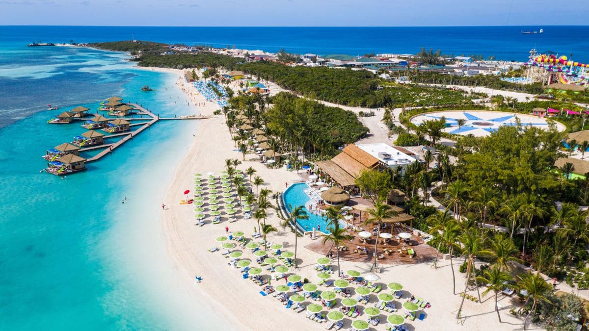 Royal Caribbean’s first cruises next year may be short trips to CocoCay, its private island in the Bahamas, according to the report. (Royal Caribbean International)