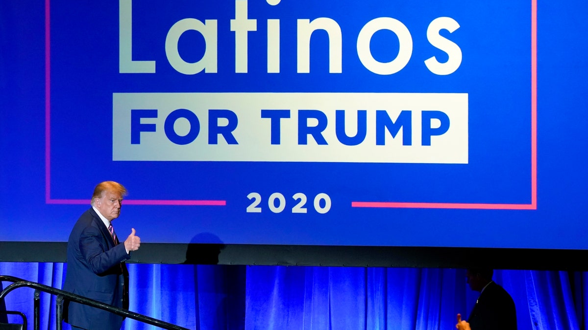 Latinos for Trump rally