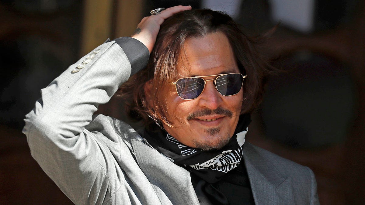 Johnny Depp at UK defamation trial