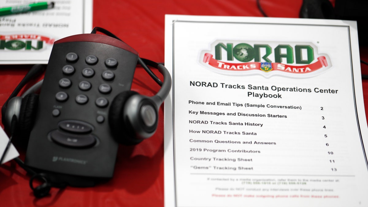 NORAD Santa Tracker phone line