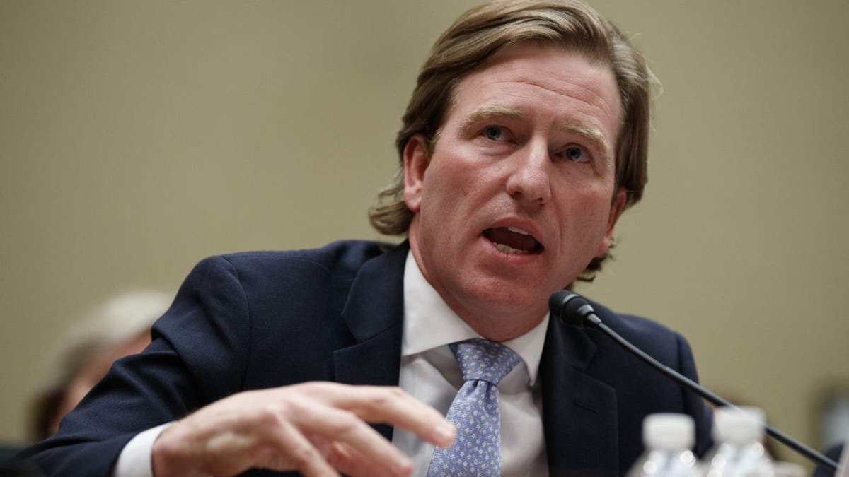 FILE - In this May 22, 2019, file photo, Christopher Krebs, director of the Cybersecurity and Infrastructure Security Agency, testifies on Capitol Hill in Washington. (AP Photo/Carolyn Kaster, File)