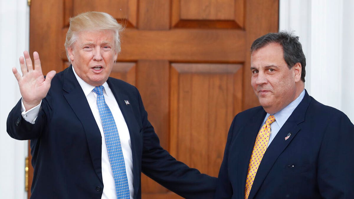 Trump y Christie