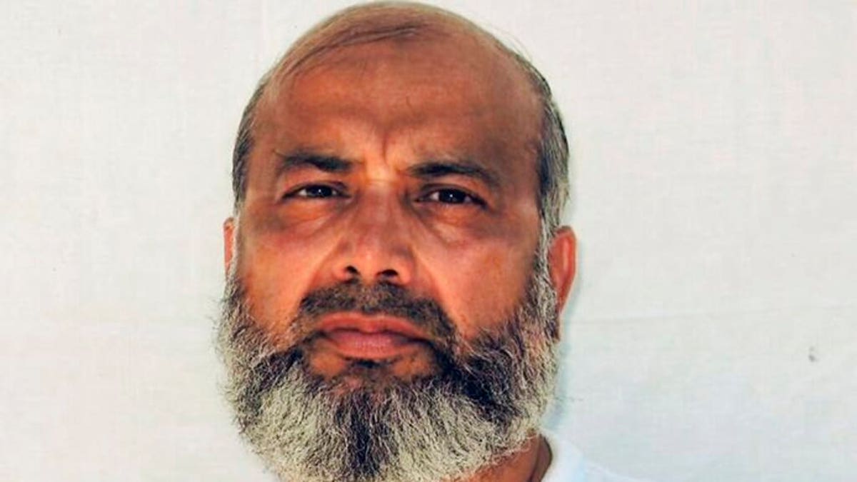 This undated image provided by the counsel to Saifullah Paracha shows Paracha at the Guantanamo Bay detention center. 