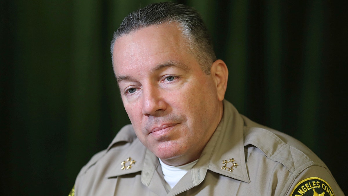 Los Angeles County Sheriff Alex Villanueva is interviewed by Reuters in Los Angeles, California, U.S., June 24, 2020. 