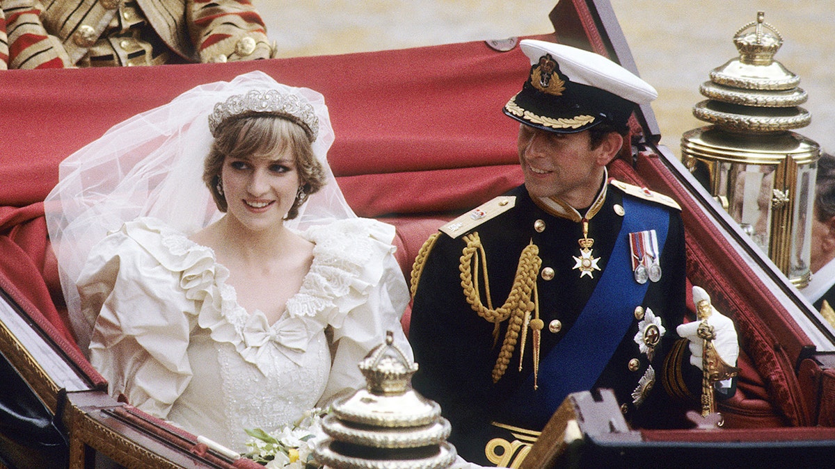 Prince Charles, Prince of Wales and Diana, Princess of Wales, pictured here on their wedding day on July 29, 1981 in London, England. They divorced in 1996. (Photo by Anwar Hussein/WireImage)