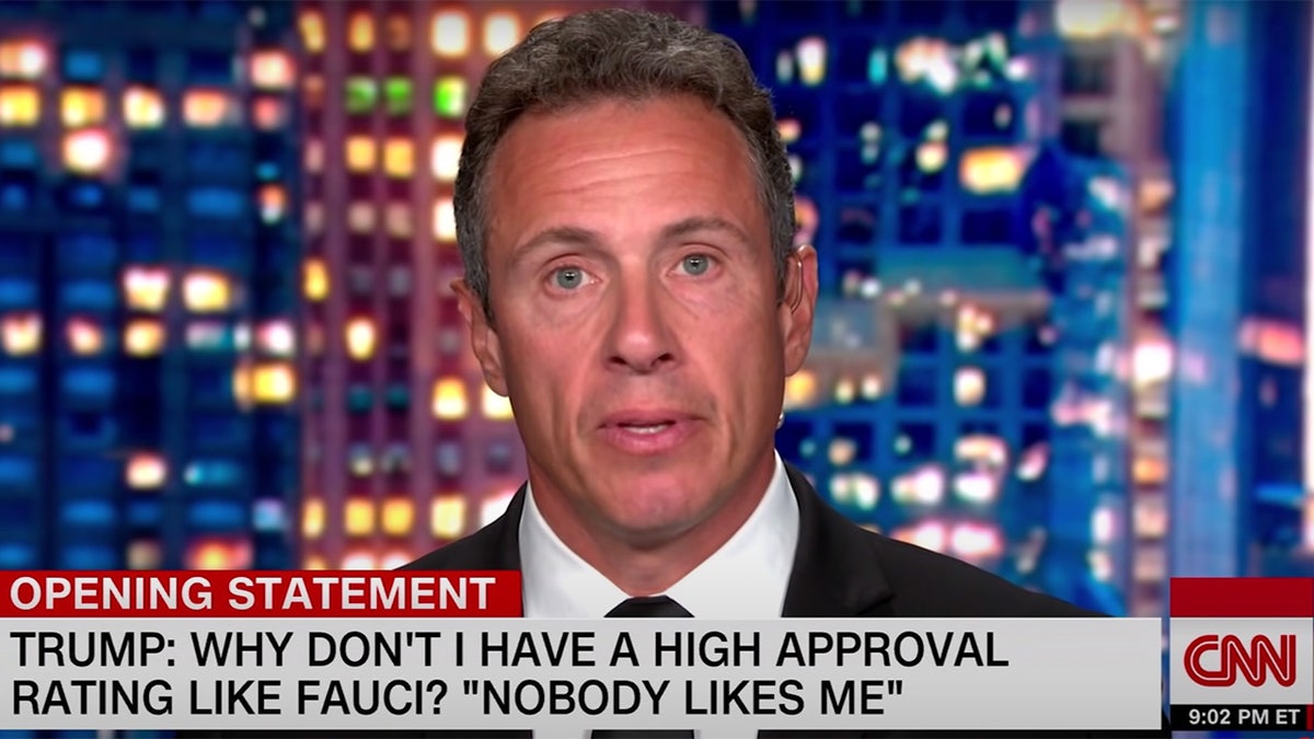 Chris Cuomo had the most-watched show on CNN, but it finished behind 14 different Fox News shows and eight MSNBC offerings.