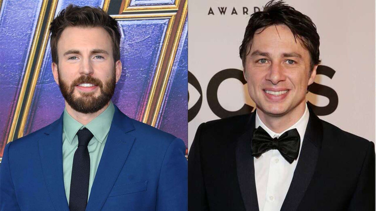Chris Evans and Zach Braff will 'never forget' those who supported President Trump.