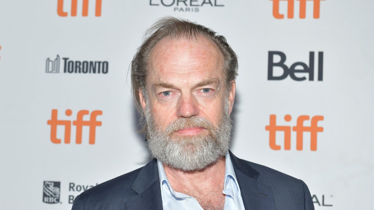 Actor Hugo Weaving portrayed V. (Photo by Rodin Eckenroth/Getty Images)