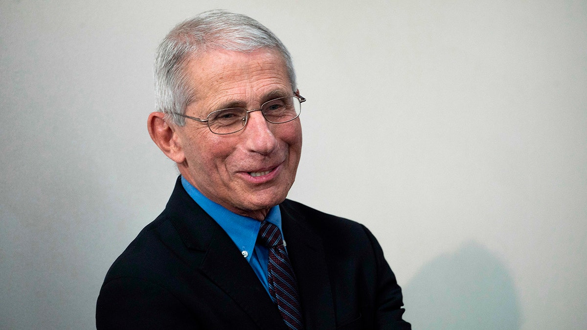 Director of the National Institute of Allergy and Infectious Diseases Anthony Fauci speaks during the daily briefing on the novel coronavirus, which causes COVID-19, in the Brady Briefing Room at the White House on April 9, 2020, in Washington, DC. (Photo by JIM WATSON / AFP) (Photo by JIM WATSON/AFP via Getty Images)