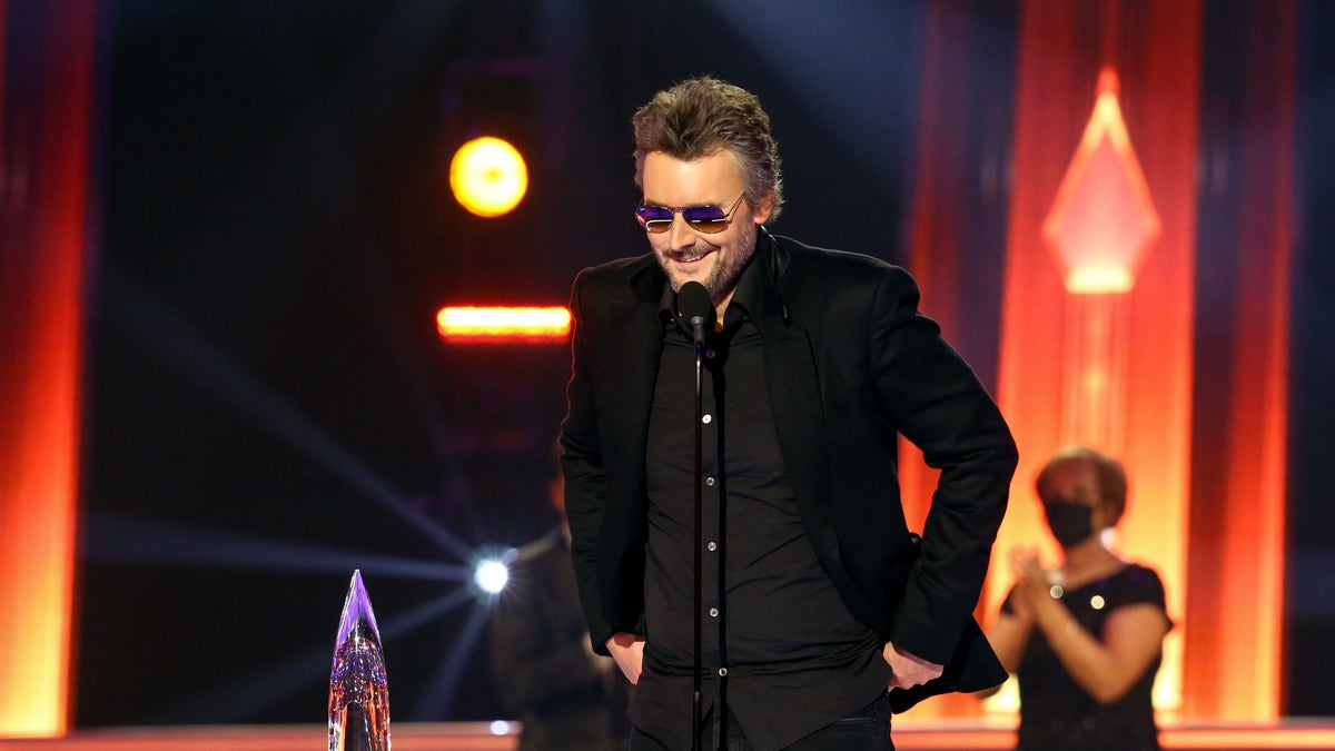 Eric Church won the 2020 CMA Award for entertainer of the year. Photo by Terry Wyatt/Getty Images for CMA)