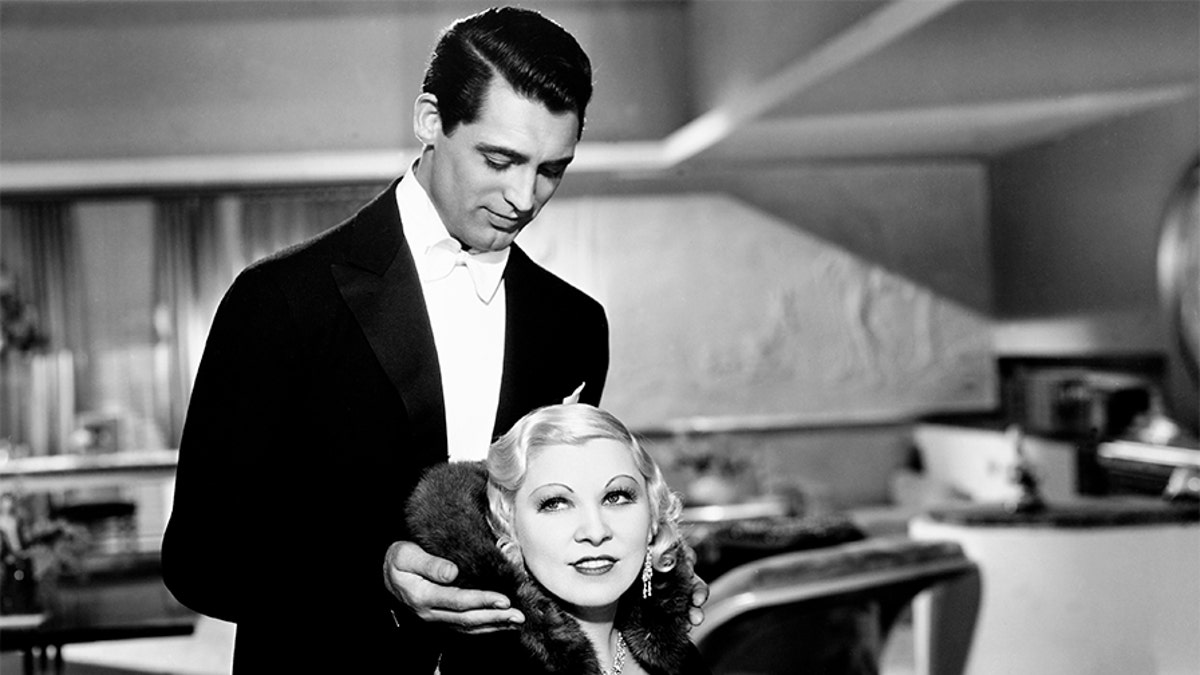 Actress Mae West helped boost Cary Grant's profile in Hollywood.