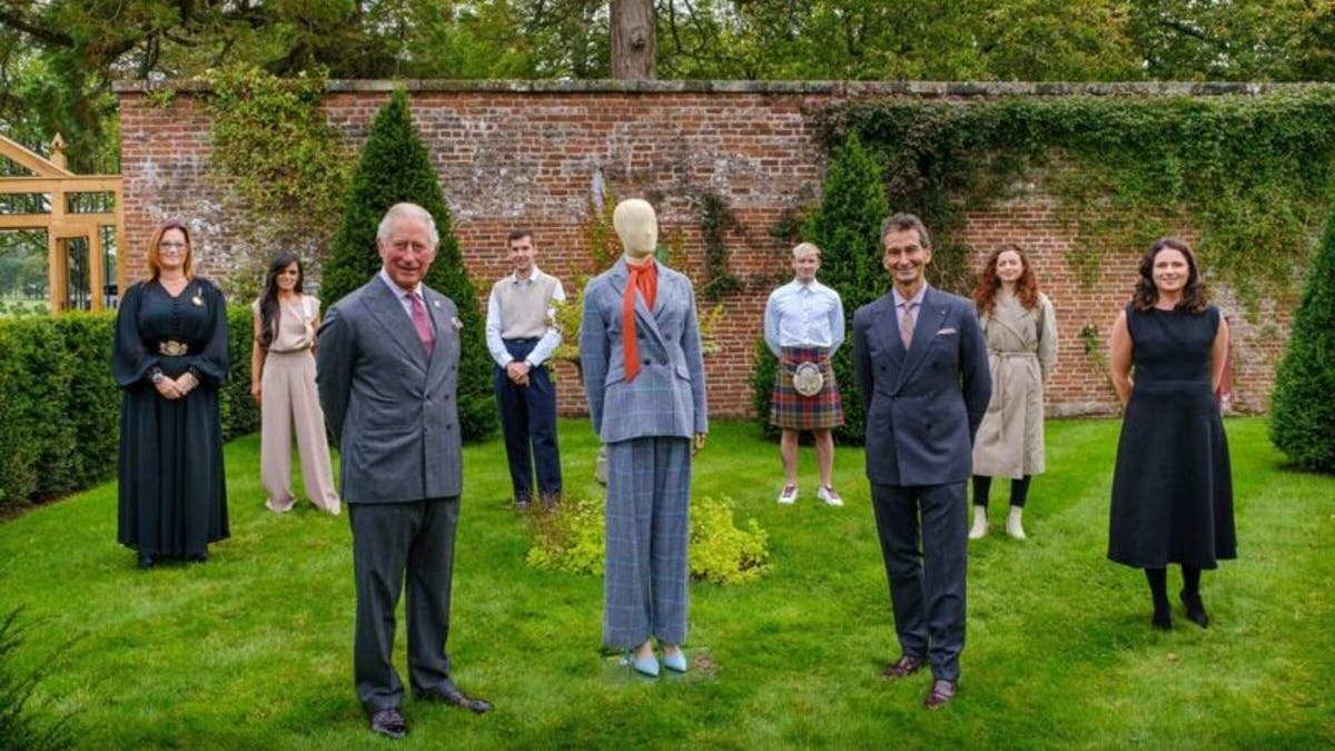 Prince Charles teamed up with design students for a clothing collection with Yoox Net-A-Porter. (Yoox Net-A-Porter for the Prince's Foundation). 