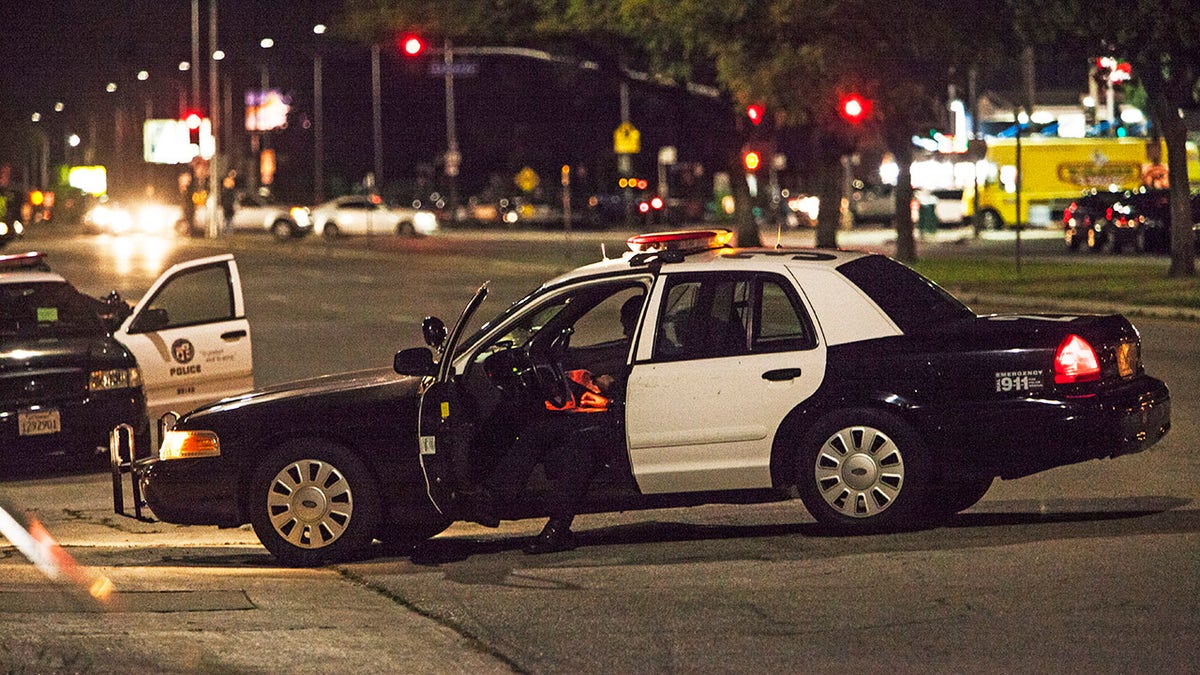 A Los Angeles Police Department officer. (Ted Soqui/Corbis via Getty Images)