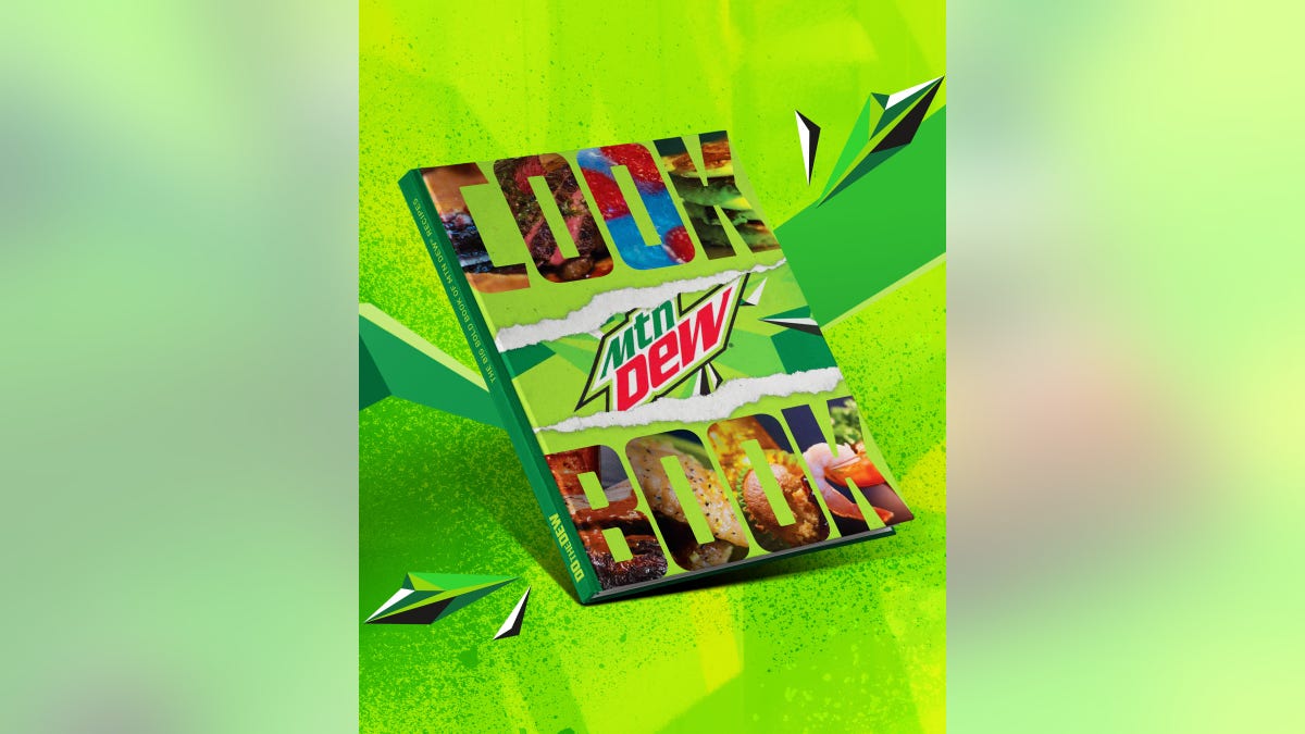 The “Big Bold Book of MTN DEW Recipes” is a collection of about 40 recipes using Mountain Dew. (PepsiCo)