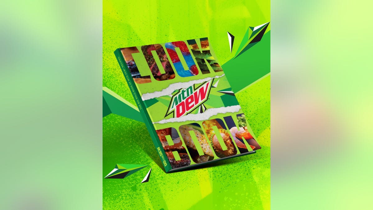 The “Big Bold Book of MTN DEW Recipes” is a collection of about 40 recipes using Mountain Dew. (PepsiCo)